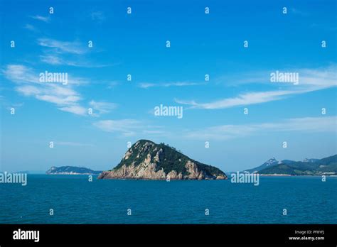 Islands around Jindo seen from the ferry from Jeju to Mokpo, South Korea Stock Photo - Alamy