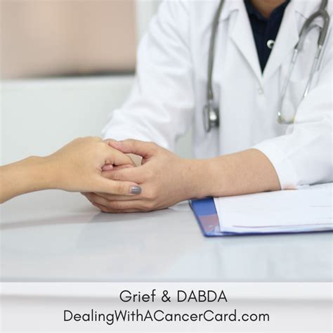 Grief & DABDA – Dealing with a Cancer Card