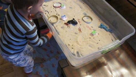 DIY Magnetic Sand Table | Sand table, Magnetic sand, Diy magnets