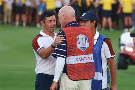 Rory McIlroy denies Joe LaCava meeting after Ryder Cup outburst