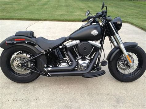 2012 Harley Davidson Softail Slim - Denim Black for sale on 2040-motos