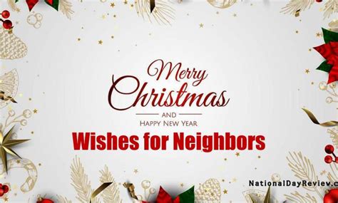 Merry Christmas Wishes for Neighbors ( What to Write in a Christmas Card)