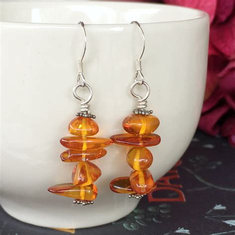 Amber Earrings – Shy Violet