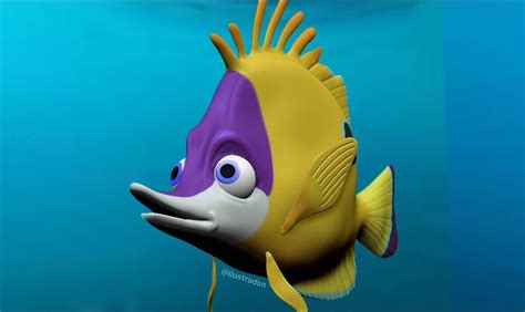 ArtStation - 🐠 Finding Nemo “Tad” 3D model