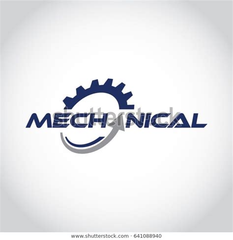 Mechanical Gear Logo Design Symbol Stock Vector (Royalty Free) 641088940 | Shutterstock | Gear ...