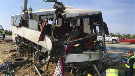 Bus crash survivor in California awoken to horrific scene | CTV News