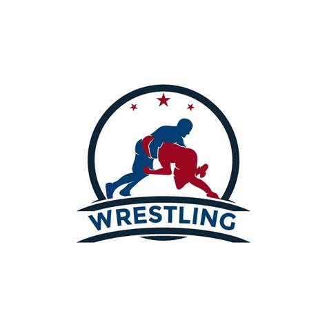 Wrestling logo template, Wrestling Sport logo vector template 28596157 ...