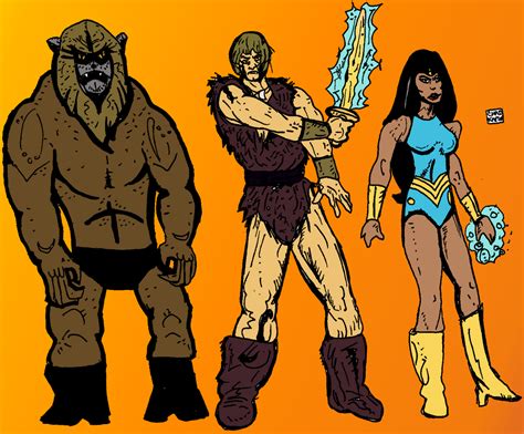 Thundarr the Barbarian Characters by LeevanCleefIII on DeviantArt