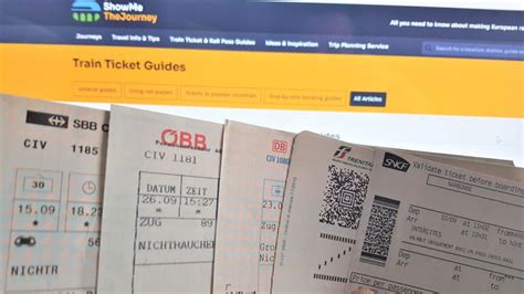 11 Things to look out for when booking European rail tickets ...