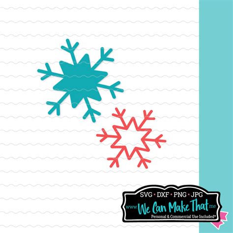 Snowflake Ornaments SVG - We Can Make That!