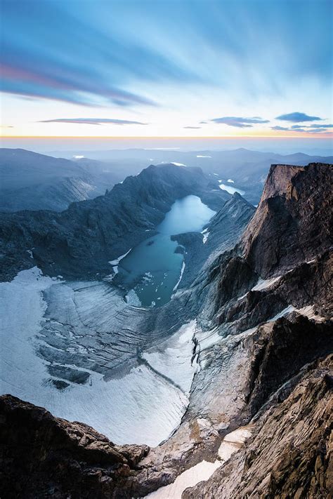 Sunrise from Wyoming's Cloud Peak in the Bighorn Mountains Photograph ...