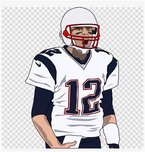 Tom Brady Clipart Super Bowl Li Face Mask New England - Tom Brady ...