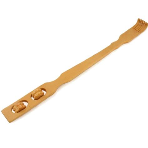 Bamboo back scratcher with rollers - Cose della Natura