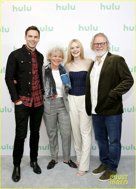 Nicholas Hoult & Elle Fanning Step Out For 'The Great' Panel During ...