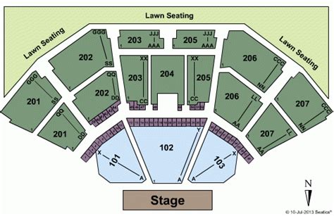 lakewood amphitheatre seating chart seat numbers | Brokeasshome.com