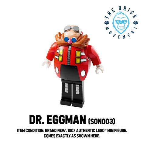 LEGO® SONIC THE HEDGEHOG Ivo Robotnik "Dr. Eggman" Minifigure | Lazada PH