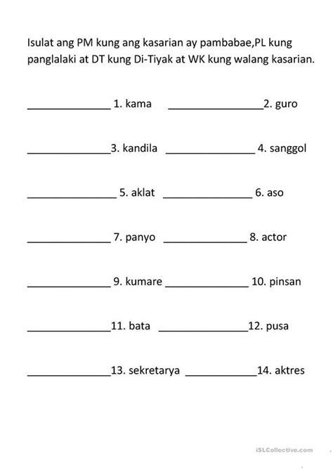 Gamit Ng Pangngalan Quiz Grade 6 - upang saan