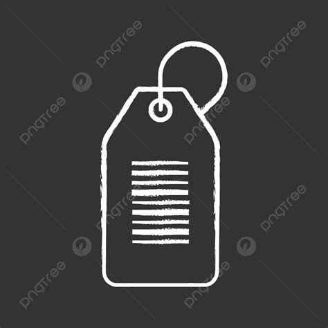 Barcode Label Chalk Icon Commerce Isolated Barcode Vector, Commerce, Isolated, Barcode PNG and ...