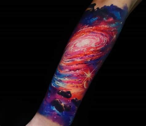 Top 80+ space galaxy tattoo best - in.cdgdbentre