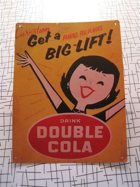 Double Cola Sign for sale | Only 2 left at -60%