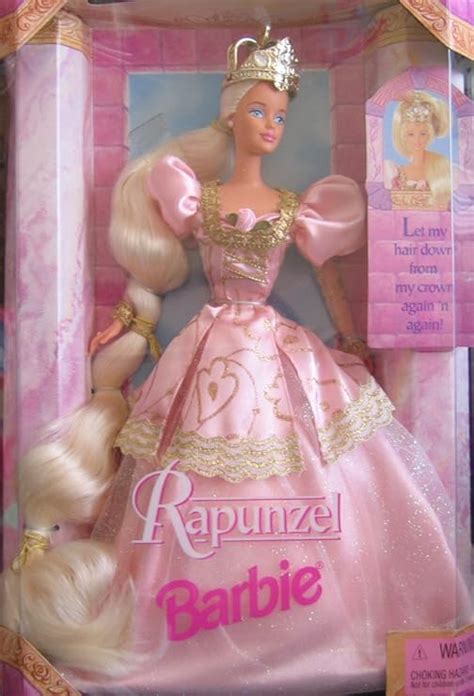 Amazon.com: Rapunzel Barbie Doll (1997): Toys & Games