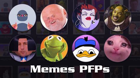 Memes PFPs Aesthetic - Cool Memes Profile Pictures