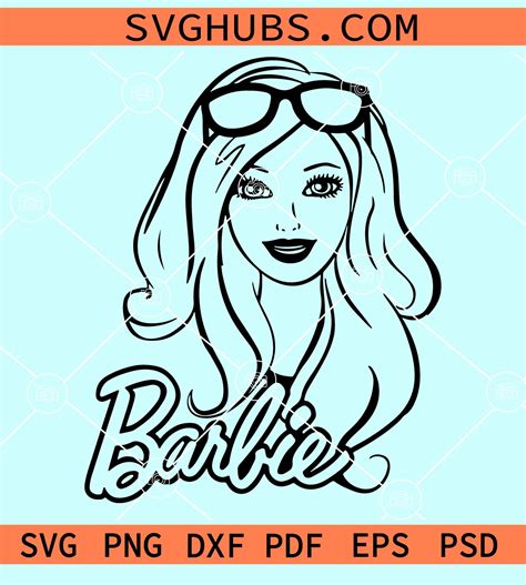 Barbie SVG Cricut Silhouette, Barbie Doll SVG, Barbie Vector Clipart, Barbie SVG | vtir.net