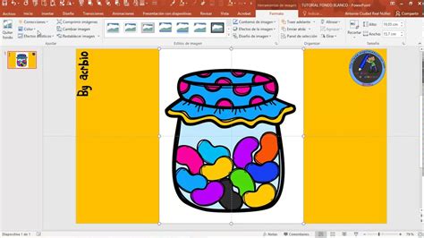 Quitar el fondo blanco de una imagen en POWERPOINT - YouTube