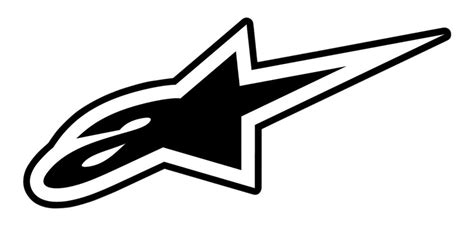 $23.30 Alpinestars Astars Logo Die Cut Stickers Decals 12 #204912