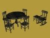 Rustic Furniture - Blender 3D Models : Blender 3D Models