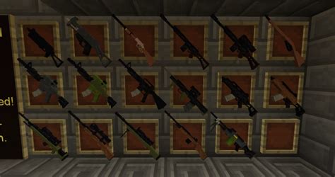 Minecraft Gun Texture Pack 1.16 – DeviousNoise.com