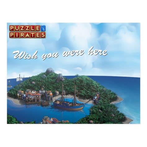 Wish You Were Here Postcard | Zazzle.com