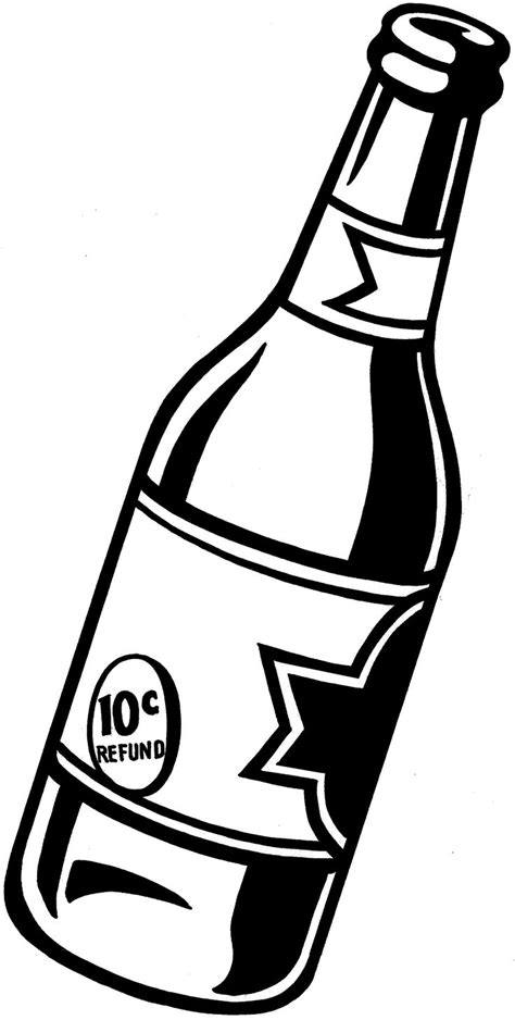 Beer Bottle Clipart - Clipart Kid | Beer bottle drawing, Bottle drawing, Beer tattoos