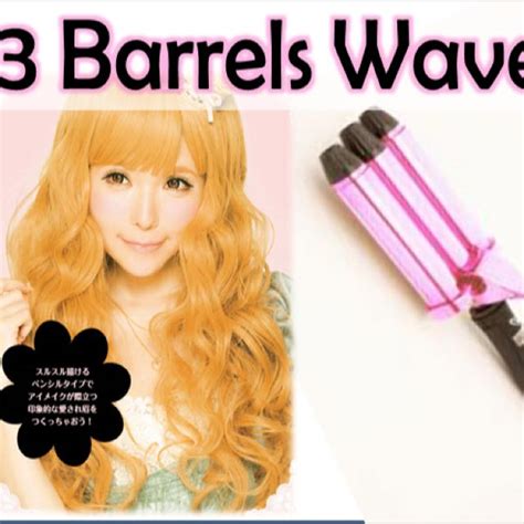 3 Barrels Waver Hair Iron, Beauty & Personal Care, Hair on Carousell