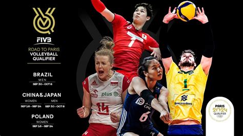 Drawing of Lots - Paris 2024 Volleyball Olympic Qualifier Tournaments - VCP Volleyball