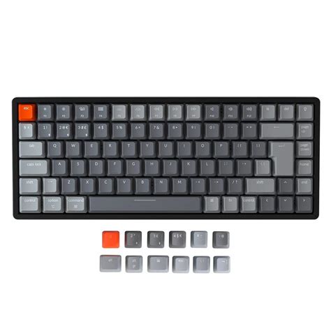 Keychron K2 Wireless Bluetooth/USB Wired Gaming Mechanical Keyboard, Compact 84 Keys ISO-UK ...