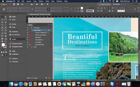 Adobe InDesign on Behance