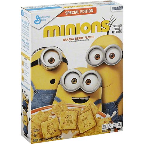 General Mills Minions Sweetened Wheat & Rice Cereal Banana Berry | Cereal | Kenyan Grocery Company