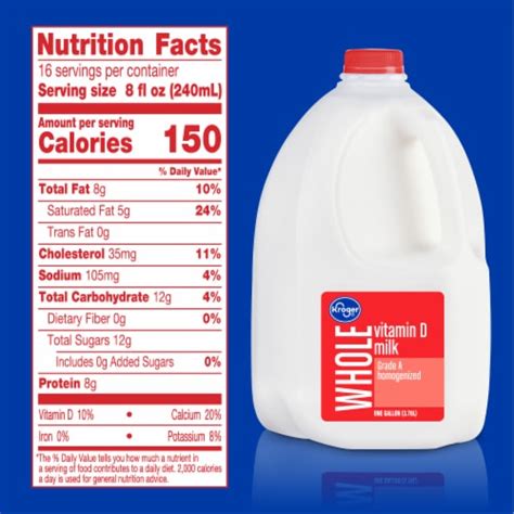 Kroger® Vitamin D Whole Milk Gallon, 1 gal - Kroger