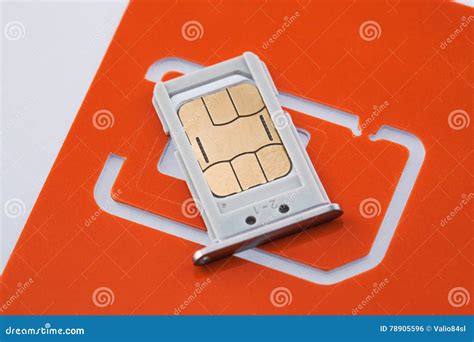 Nano Sim Card with Sim Tray and Sim Card Adapter on White Stock Photo ...