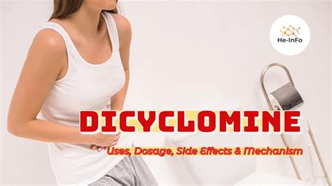 #dicyclomine | Uses, Dosage, Side Effects & Mechanism | Bentyl - YouTube