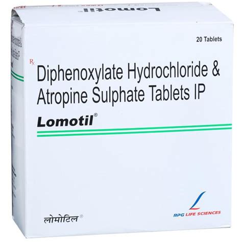 Buy Lomotil Tablet (20 Tab) Online at Best price in India | Flipkart Health+