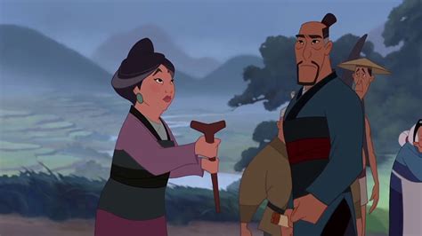 Mulan 1998 film Fa Zhou is Ordered To Serve in The Army - YouTube