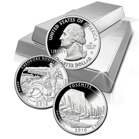 The Complete U.S. National Parks State Quarters Silver Proof Set Collection