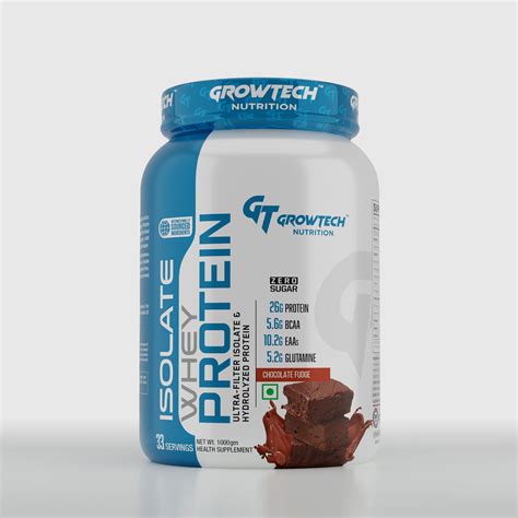 Isolate Whey Protein 1Kg - Growtech