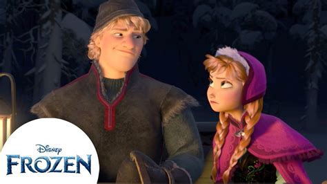 Anna and Kristoff Journey Up The North Mountain | Frozen - YouTube