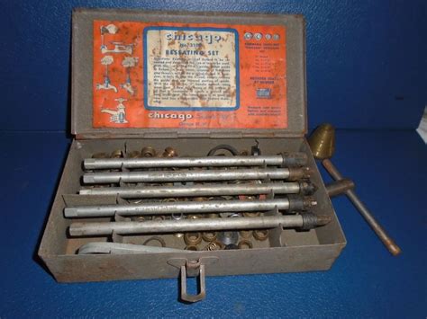 Vintage Chicago Reseating Set. Vintage Plumbing tool. | Plumbing tools, Plumbing, Vintage