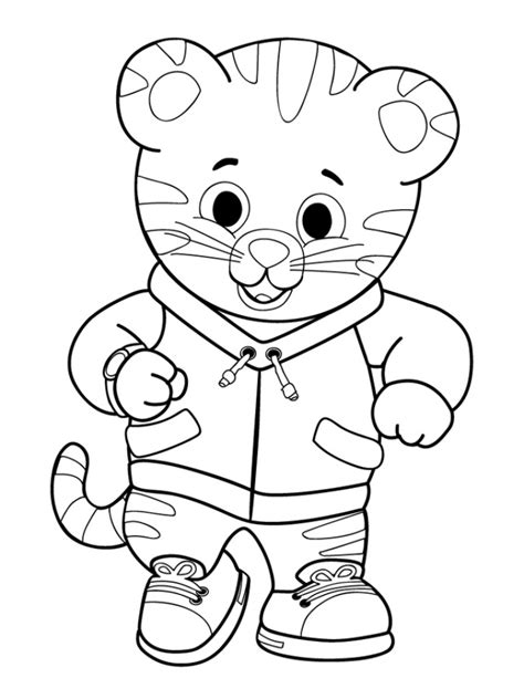 20+ Free Printable Daniel Tiger Coloring Pages - EverFreeColoring.com