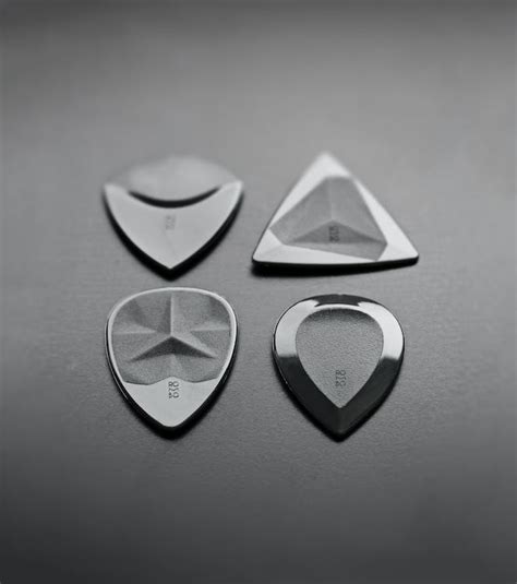 Black Variety Shapes of Guitar Picks · Free Stock Photo