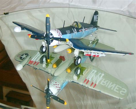 F4U4 Corsair Fighter -- Plastic Model Airplane Kit -- 1/48 Scale ...